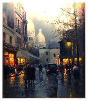  Evening in Montmartre, circa 1949